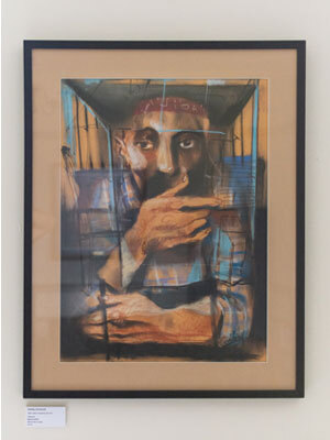 "Bakuran" by Emmanual Garibay, OMSC's artist in residence from 2010-2011, on display in Alexander Hall. Artwork © 2010 Emmanuel Garibay