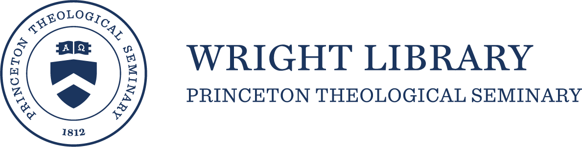 Wright Library Princeton Theological Seminary