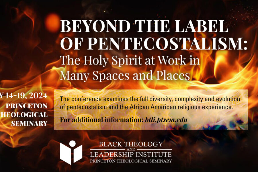 Beyond the Label of Pentecostalism event announcement.