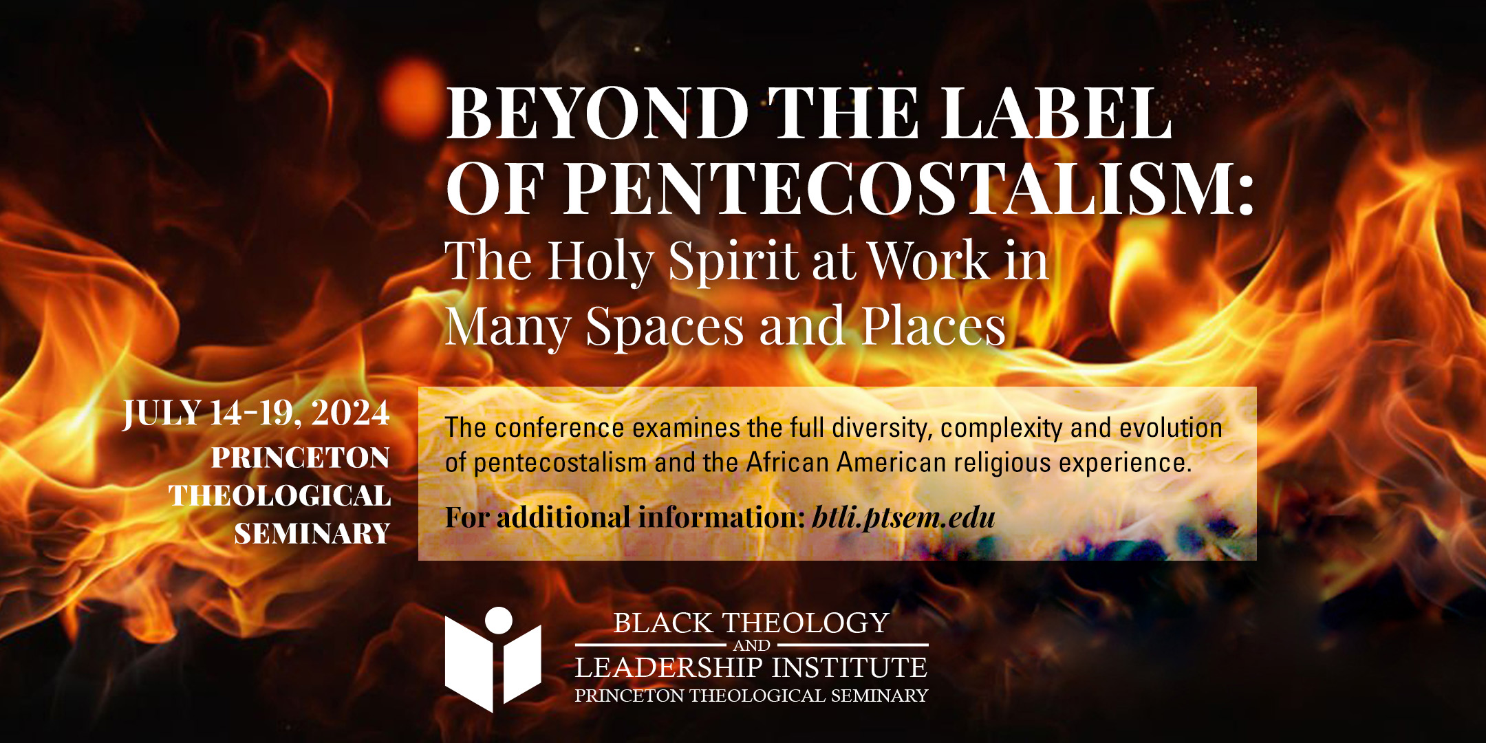 Beyond the Label of Pentecostalism event announcement.