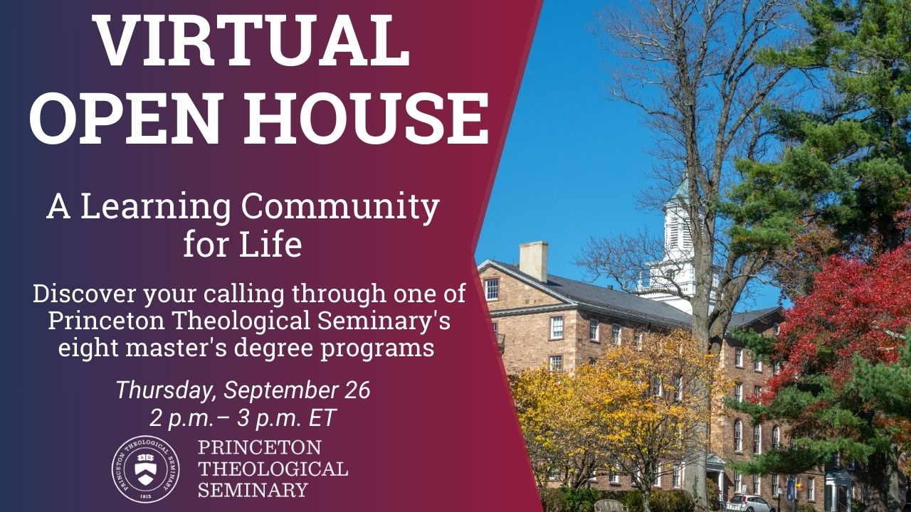 Graphic for the virtual open house on September 26