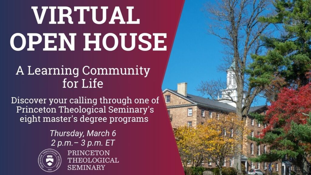 Graphic for virtual open house on March 6