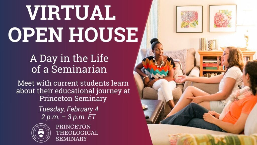 Graphic for the virtual open house on February 4