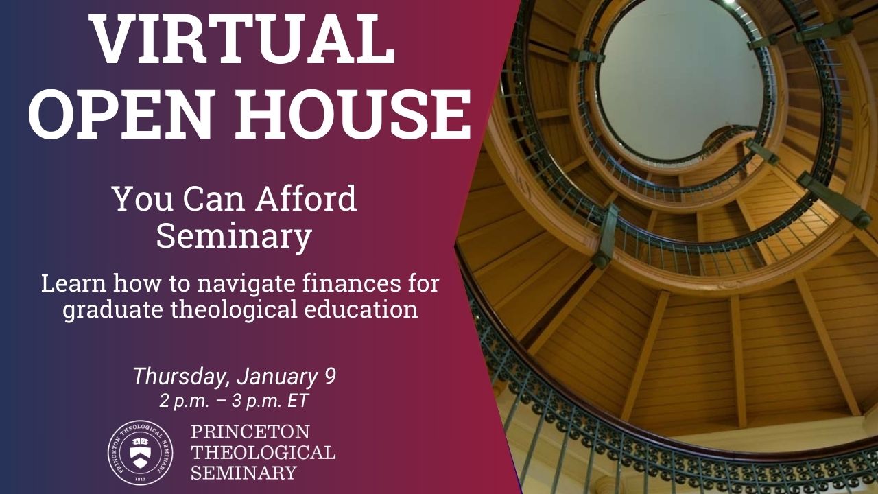 Graphic for the virtual open house on January 9