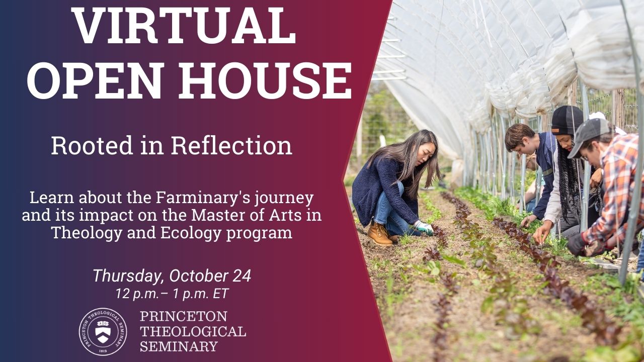 Graphic for virtual open house on October 24