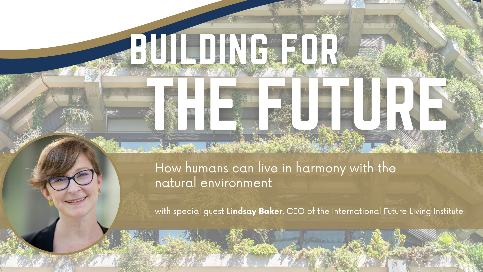 Building for the Future event with Lindsay Baker