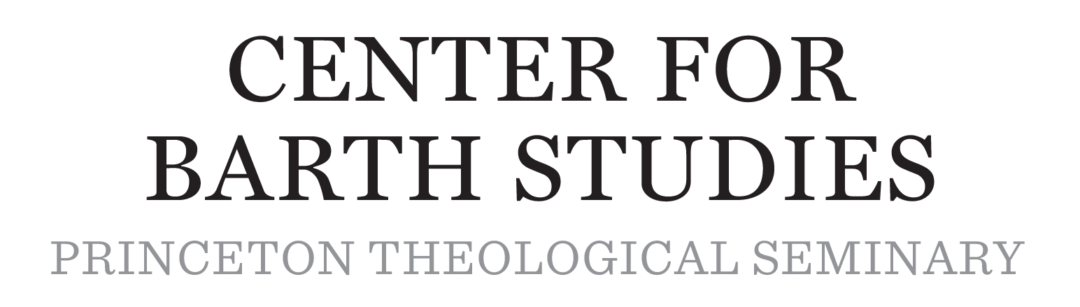 Center for Barth Studies Logo