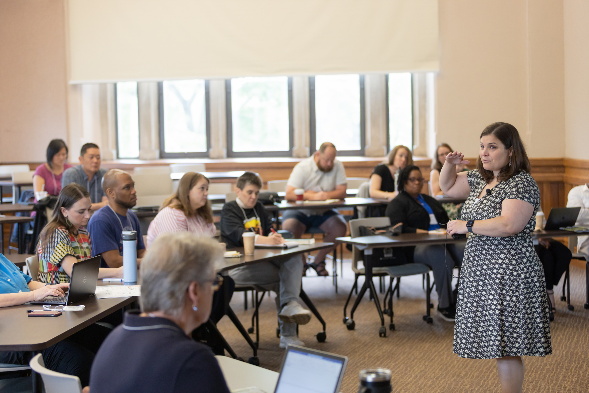 Kimberly Wagner teaching at Engle Institute