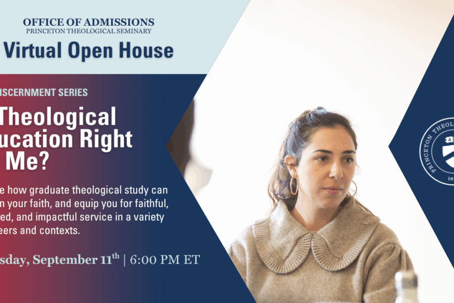 Is Theological Education Right for Me? Fall Discernment Series Pt. II