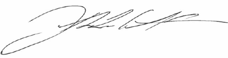 Jonathan Lee Walton Signature
