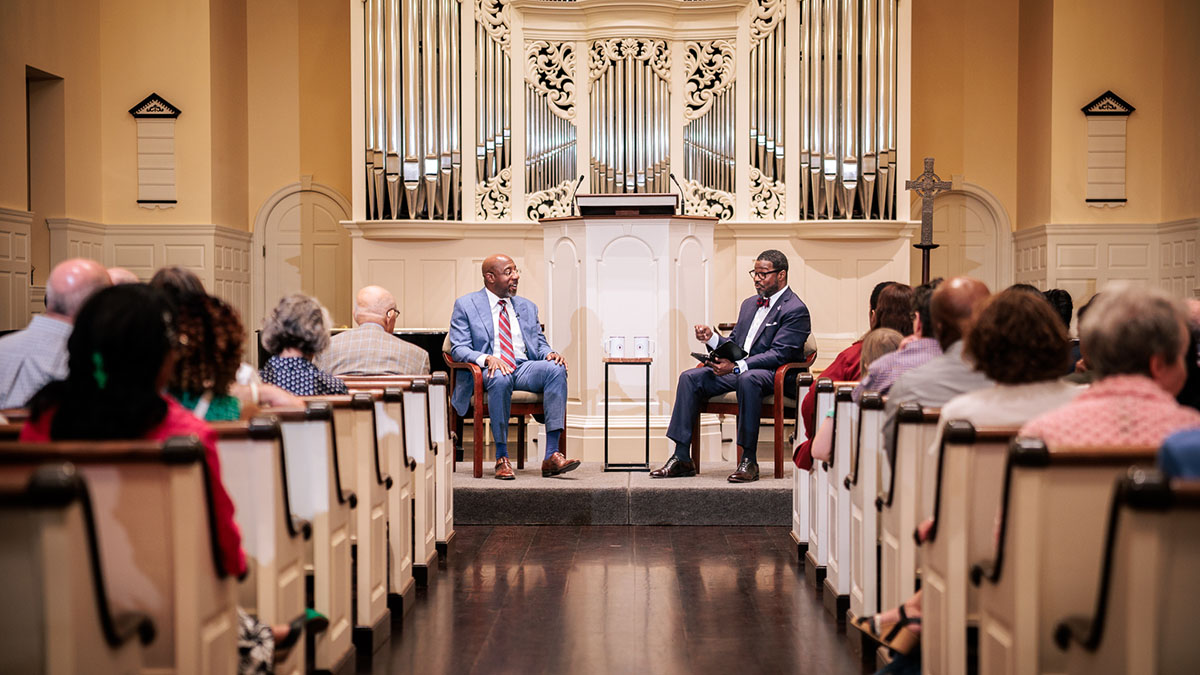 Sen. Warnock and President Walton