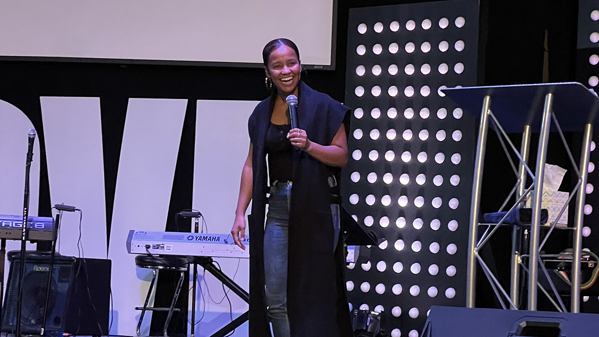 Koree Yancy preaching